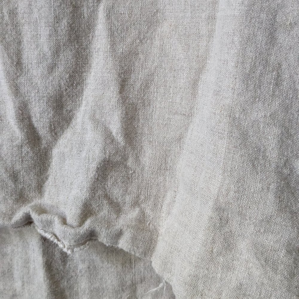 Natural/oatmeal linen Emlee top - Picture 4 of 5